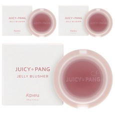 어퓨 과즙팡 젤리 블러셔 4.8g, RD01 이제그만사과해, 3개