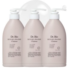 Dr.Bio Eco多合一潔面乳, 250g, 3個