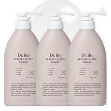 Dr.Bio Eco多合一潔面乳, 750g, 3個
