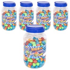 金陽 香瓜風味口香糖 240顆 清新口氣 Q彈嚼勁, 768g, 5罐