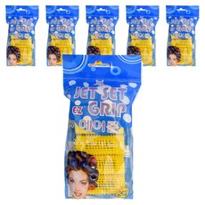 Jet Set 髮捲 31mm, 黃色, 30個