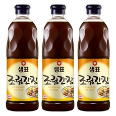 샘표 조림간장, 860ml, 3개