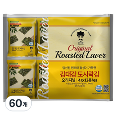 김대감 오리지널 도시락김, 4g, 60개