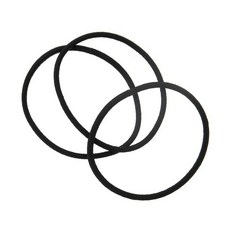 MUJI 無印良品 髮圈 細款 3個