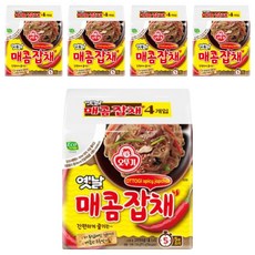 오뚜기 옛날매콤잡채 봉지 77.5g, 20개