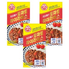 OTTOGI 不倒翁 地中海紅醬塊, 200g, 3盒