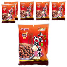 Onlyone 海龍王 山藥紅麴花生, 嚴選香脆花生, 獨立包裝, 方便攜帶, 150g, 6包