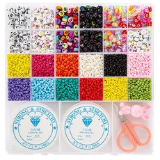 Tintin 米珠手鍊製作 DIY 套組 3mm, Tintin 字母(C-03), 1套