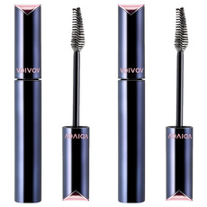 VDIVOV icut 睫毛膏 8g, 02 長和卷, 2個