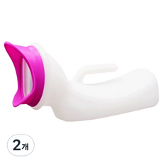 Soulich 女性用便利攜帶式小便器, 2個, 混色