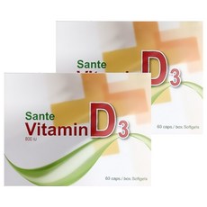 善得 維生素D3 800IU 軟膠囊, 60顆, 2盒