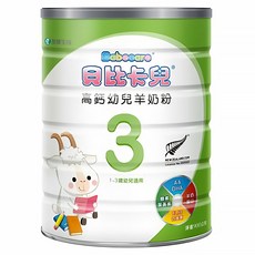 Babycare 貝比卡兒 高鈣幼兒羊奶粉 3號 1~3歲, 12罐, 900g