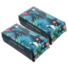 AHOYE 加厚抽取式洗臉巾 20 x 20公分 50張, 2包, 混和顏色