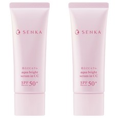 SENKA 專科 台灣公司貨 水透亮白發光霜, 單一顏色, 40g, 2條