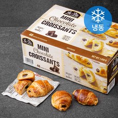 [쿠팡수입] 라비에 미니 크로아상 초코 생지 (냉동), 31g, 40개입, 1개