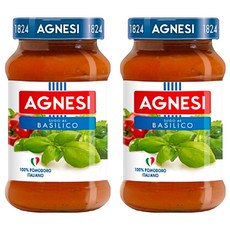 AGNESI 義大利 番茄羅勒麵醬 400g 原裝進口, 2罐