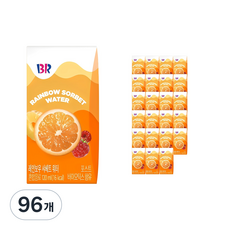 배스킨라빈스 레인보우 샤베트 워터, 120ml, 96개