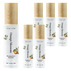 STAR KING 星之冠 夏日橙花身體香氛噴霧, 30ml, 6瓶