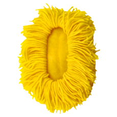 Easy Cleaning Solution 潔田屋 手握式輕巧撢刷替換布 CM54 黃色, 1個