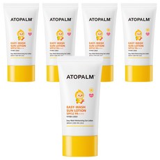 ATOPALM 愛多康 易清洗防曬乳液 SPF32 PA+++, 60ml, 5個