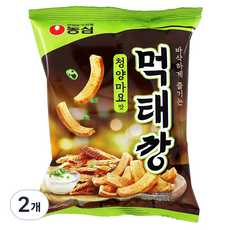 먹태깡 청양마요맛 스낵, 60g, 2개