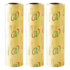 SSEONLAP PVC保鮮膜, 500m, 3捲