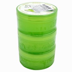 LALAFOLIE 蘆薈舒緩凝膠 100% 保濕 300ml 臉部&身體, 3罐