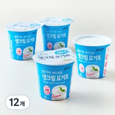 소와나무 입안가득 부드러운 생크림 요거트, 150g, 12개, 1개입