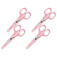 buyhearts 美樂蒂安全蓋剪刀, 淺粉色, 4個