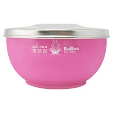 BuBee 小蟻布比 香醇不鏽鋼隔熱碗, Y-215S, 1個
