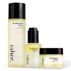 BEAUNESS Taher Illumination glow with護膚組 爽膚水 + 安瓶 + 面霜, 1組