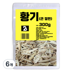 비니플랑센 큰 절편 황기, 300g, 6개