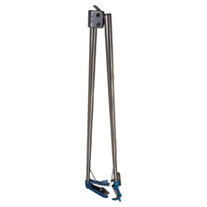 不銹鋼折疊夾蛇器, 銀色, 1個