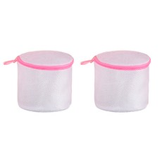 內衣洗衣網 M017 粉紅色 16*16cm, 2個, 1件