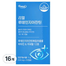 퍼니트 리얼 눈건강 루테인 지아잔틴, 30정, 16개