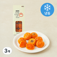 황금햇살 속이 촉촉 부드러운 청도반건시 10개입 (냉동), 3개, 400g