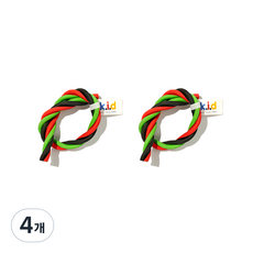 大童扭轉橡皮擦, 黑色, 4個