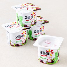 요플레 빙그레 망고스틴, 80g, 1개