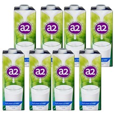 a2 MILK A2蛋白質牛奶, 1L, 8瓶