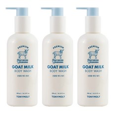 토니모리 프리미엄 산양유 촉촉 바디워시 머스크향, 300ml, 3개