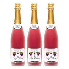 HI SEVEN 風味氣泡飲 葡萄口味, 750ml, 3瓶