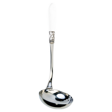 BUGATTI 阿拉丁 裝飾環 霧面 斯普雷德 湯勺, 1個, 透明