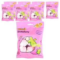 草莓造型棉花糖, 8包, 95g