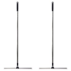 월드크린 블랙 실리콘 스퀴즈 + 스텐봉, 2세트