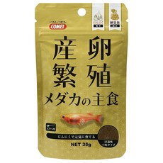 COMET 可美多 大蒜納豆菌熱帶魚主食飼料 產卵繁殖, 35g, 1包