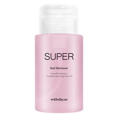 위드샨 대용량 펌프형 슈퍼 네일 리무버, 200ml, 1개