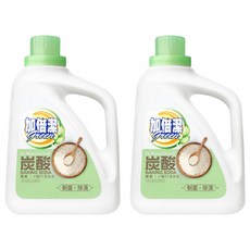 加倍潔 酵素小蘇打洗衣乳 除漬, 2.4kg, 2瓶