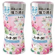 EARTH 地球製藥 浴廁芳香除臭劑, 400ml, 2瓶