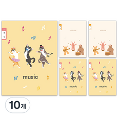 YOUNG ART 讀書王小學音樂筆記 B型 32頁 B型 隨機, 隨機出貨, 10個