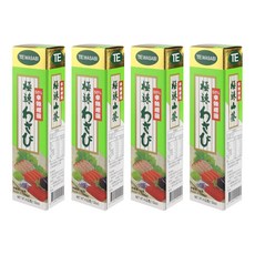 展群 TE 極辣山葵醬 50%辛辣增強, 43g, 4條